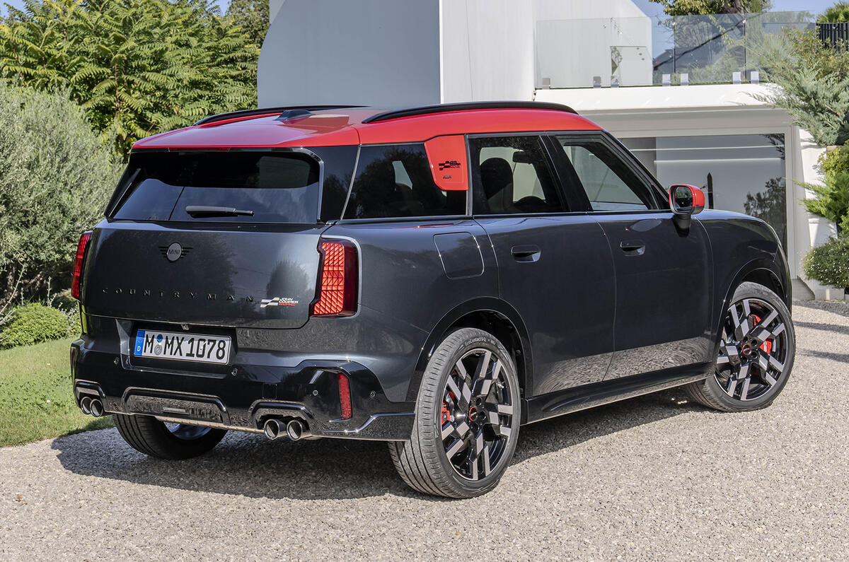 New Mini Countryman static rear angle New Mini Countryman static rear angle