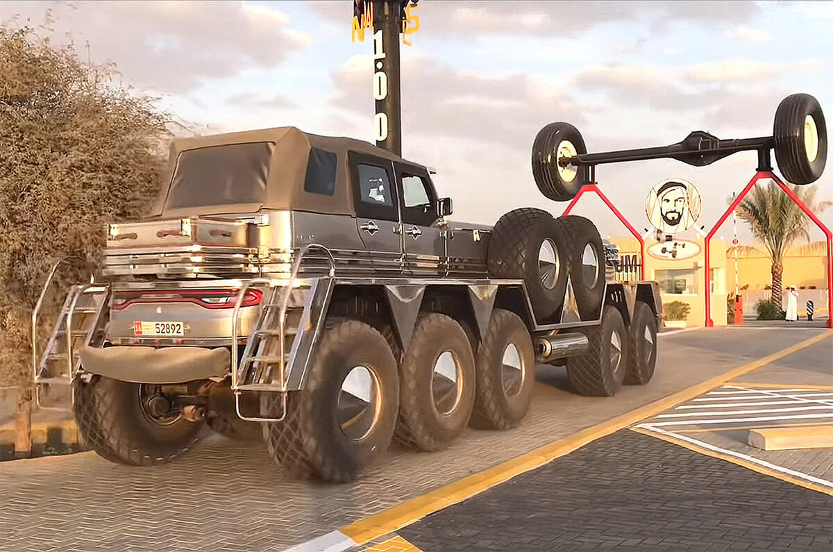 You're looking at the world's largest SUV.