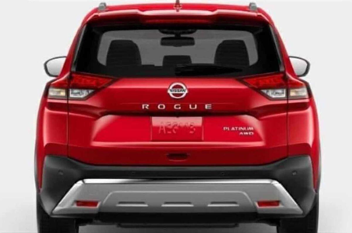 Nissan Rogue/X-Trail leaked images rear Nissan Rogue/X-Trail leaked images rear