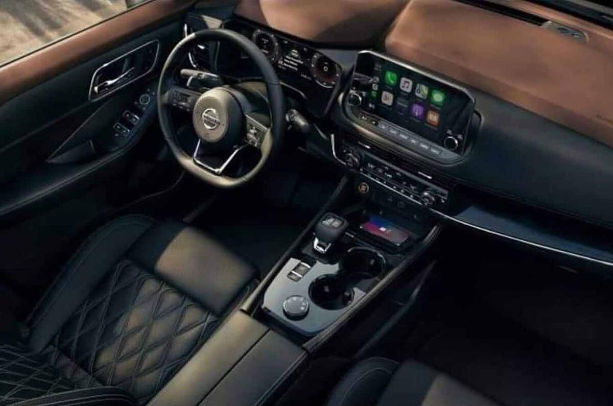 Nissan Rogue/X-Trail leaked images dash Nissan Rogue/X-Trail leaked images dash