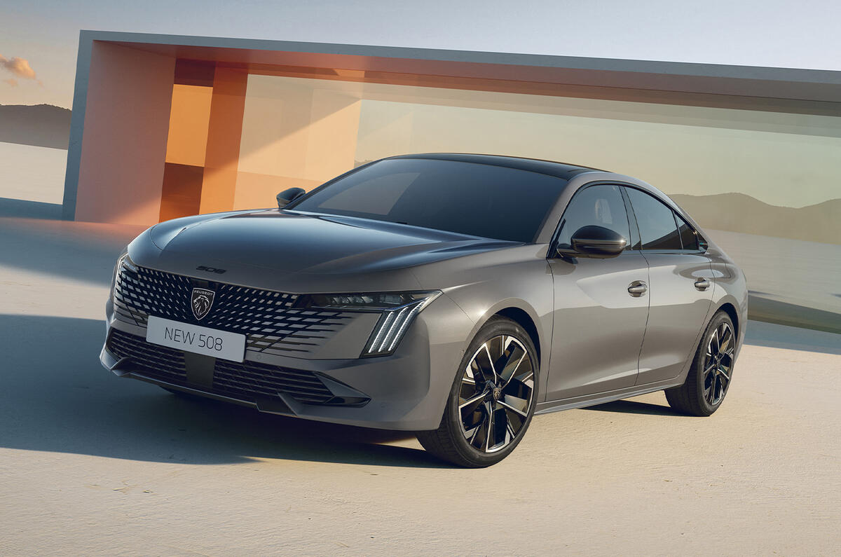 New Peugeot 508 front lead New Peugeot 508 front lead