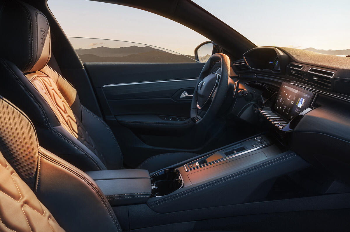New Peugeot 508 interior New Peugeot 508 interior