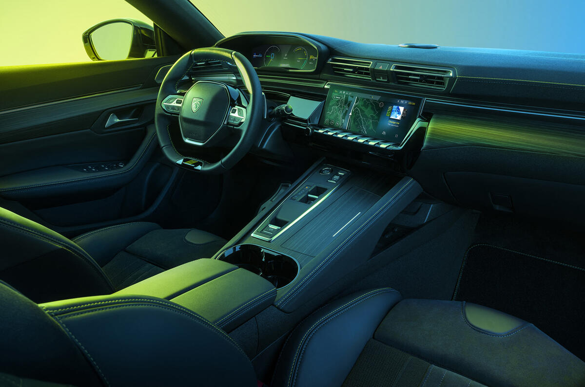 New Peugeot 508 PSE interior New Peugeot 508 PSE interior