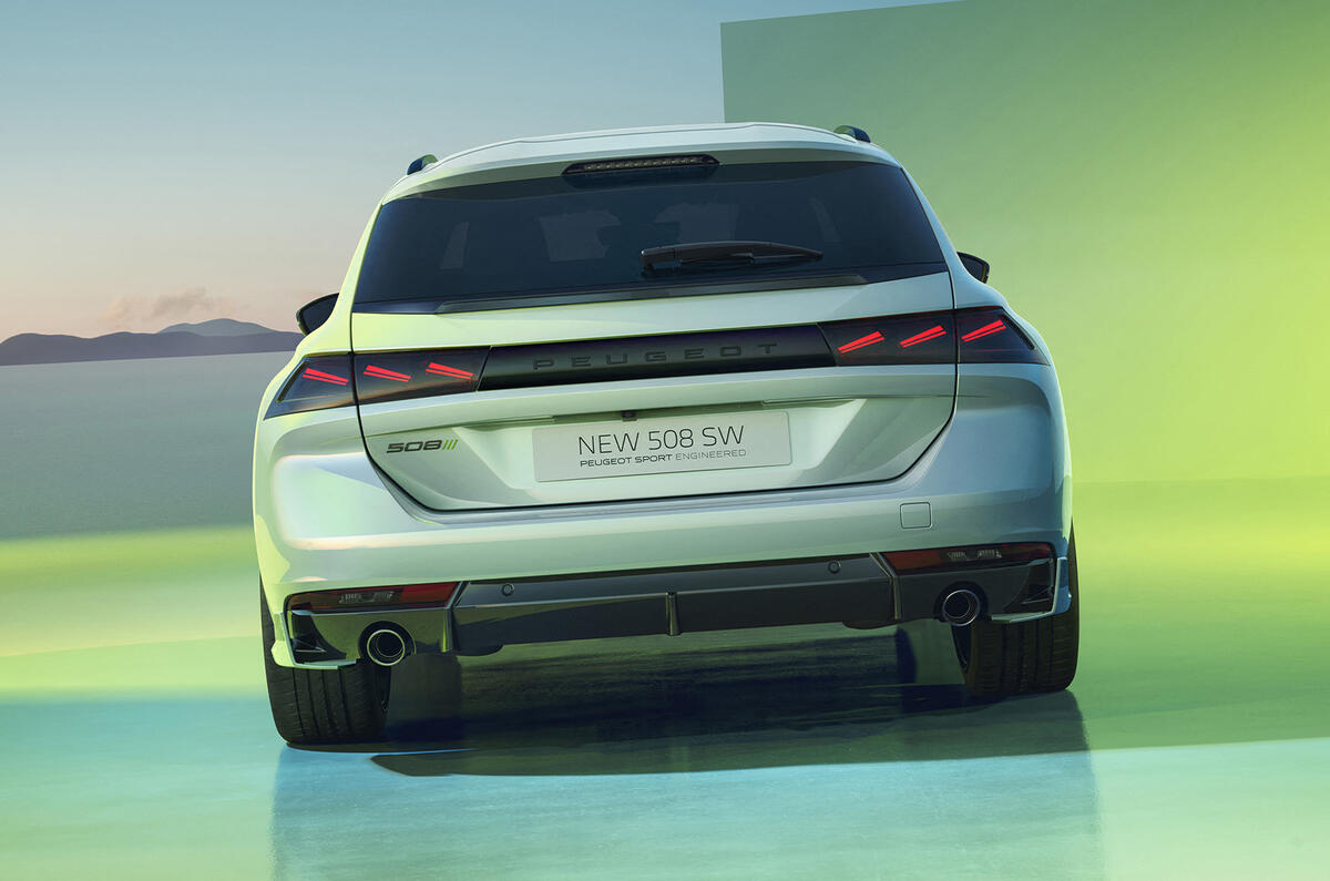 New Peugeot 508 PSE raer New Peugeot 508 PSE raer