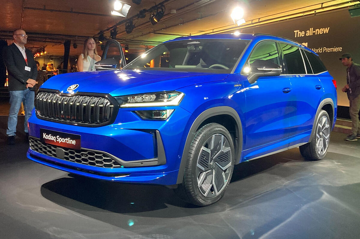 New Skoda Kodiaq event front New Skoda Kodiaq event front