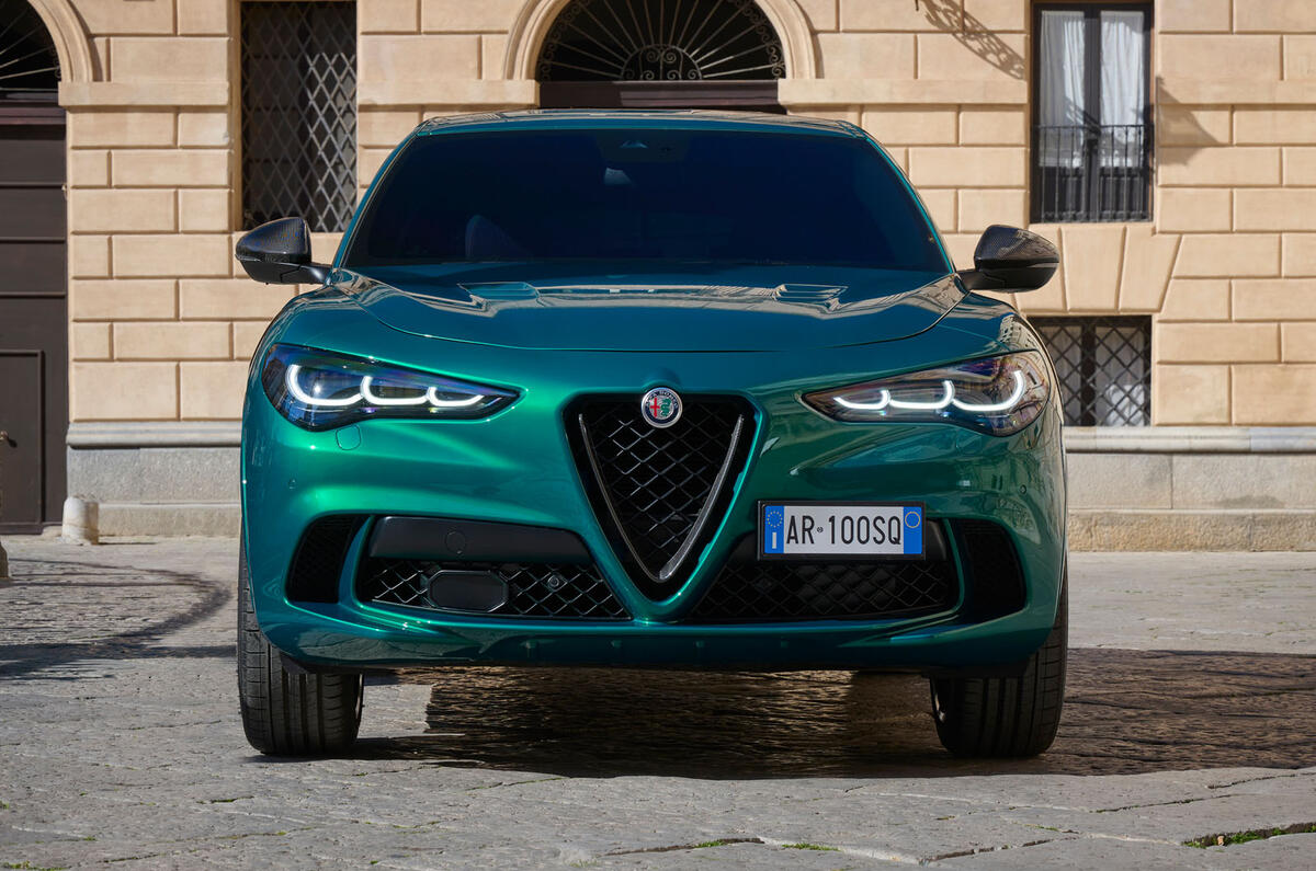 New Stelvio QV 100 Anniversario front