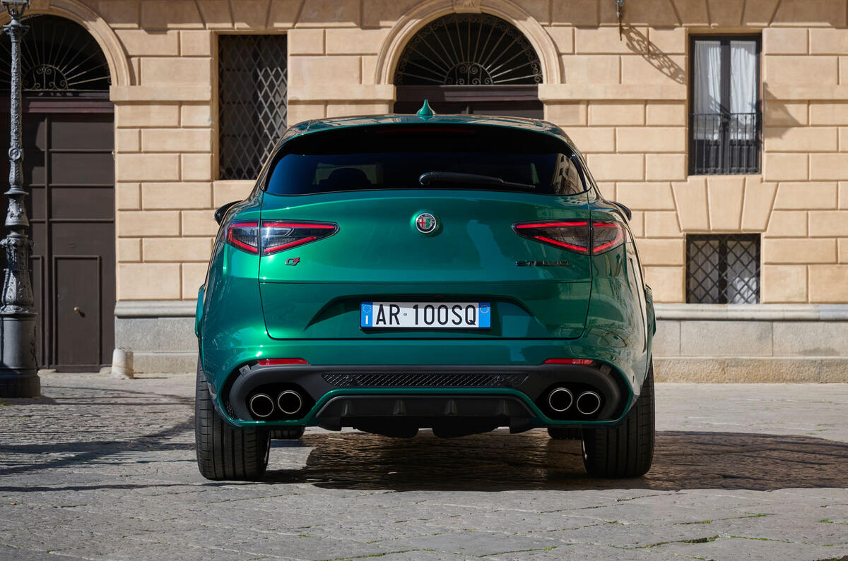 New Stelvio QV 100 Anniversario rear