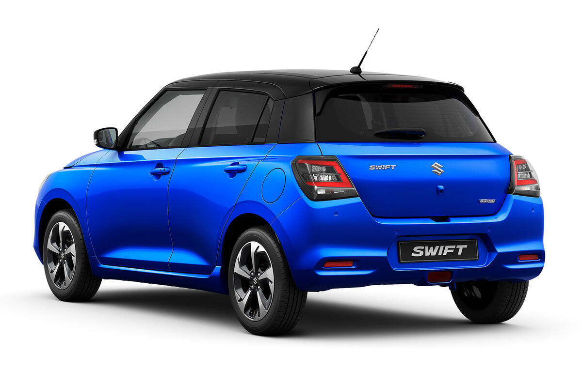 New Suzuki Swift rear lead