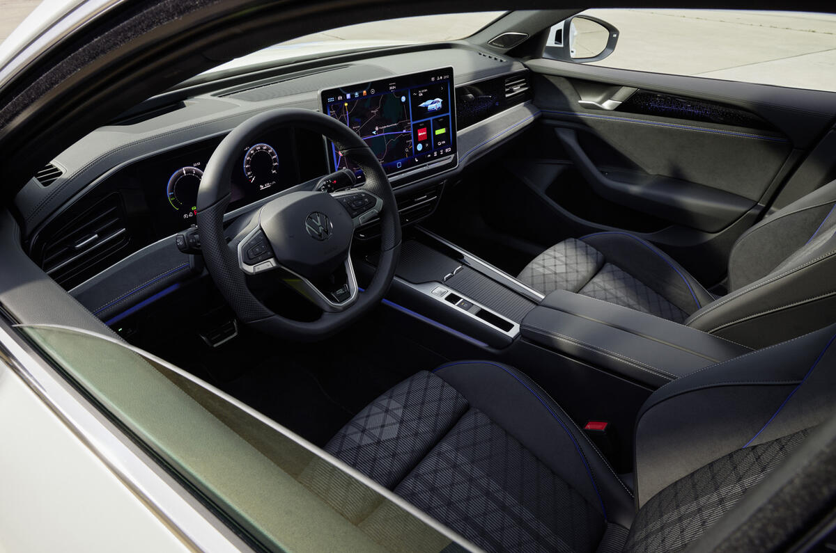 New Volkswagen Passat interior black trim New Volkswagen Passat interior black trim