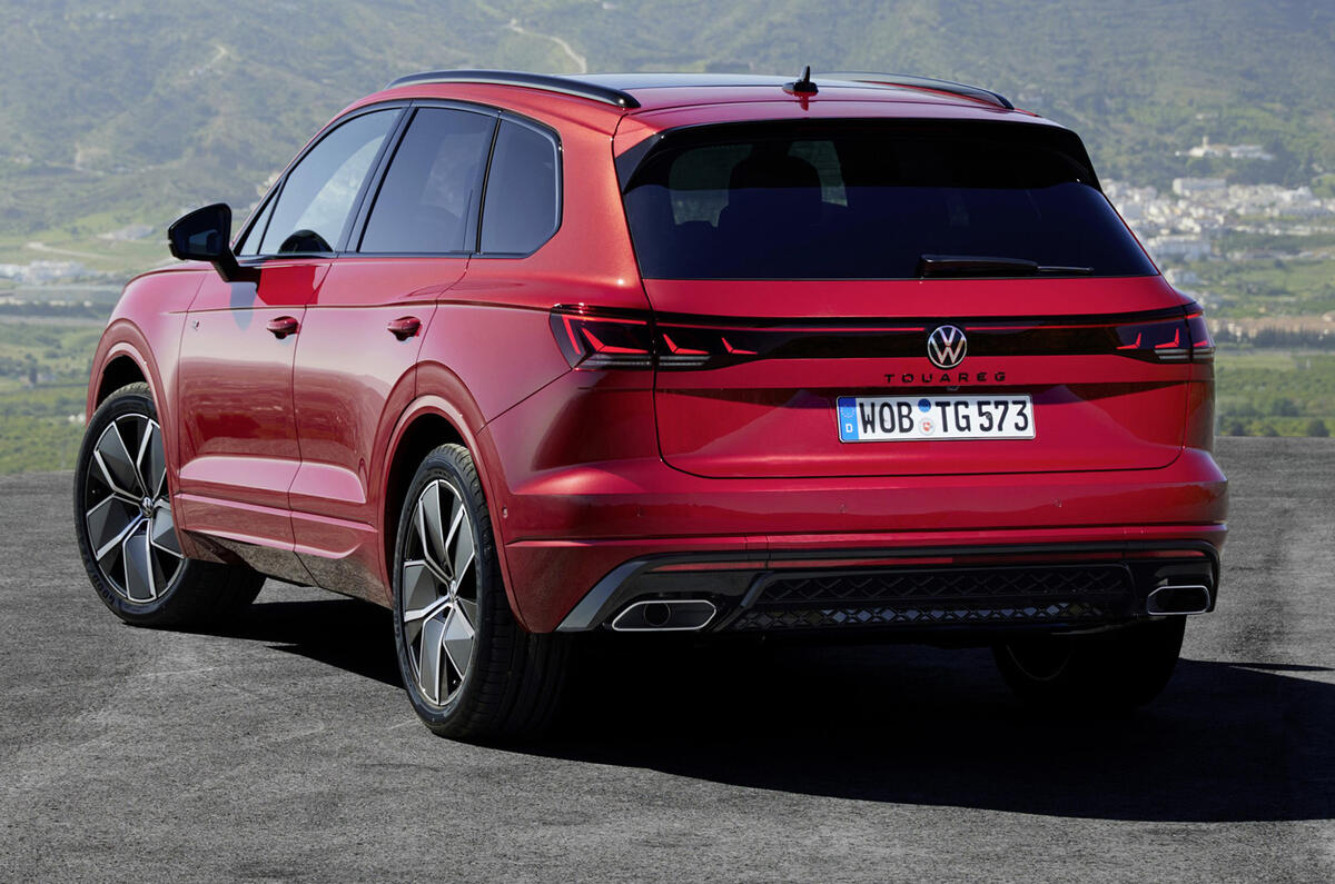 New Volkswagen Touareg rear static New Volkswagen Touareg rear static