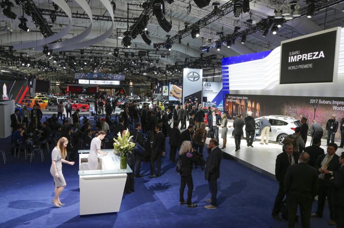 New York motor show 2017
