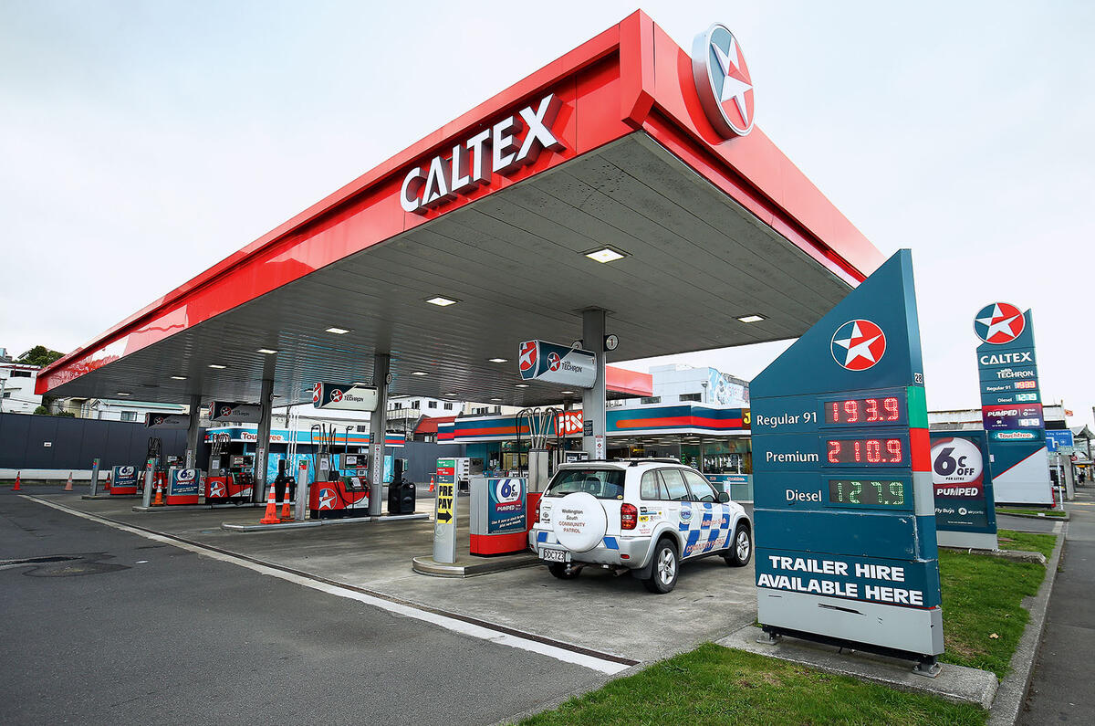 New Zealand filling station