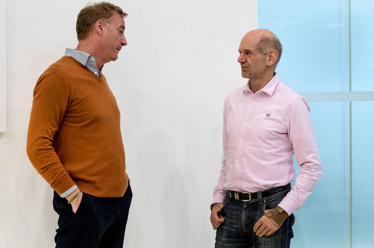 Adrian Newey and Marek Reichman interview Autocar