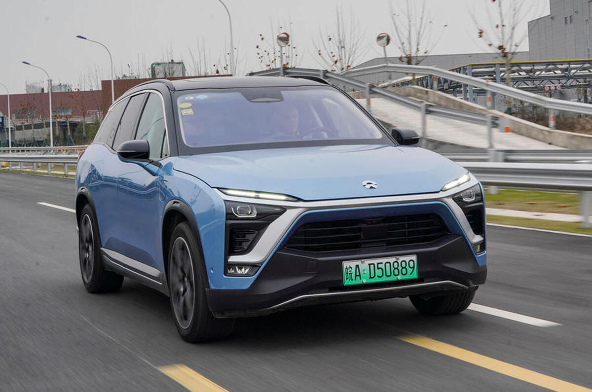 Nio ES8 front three quarter Nio ES8 front three quarter