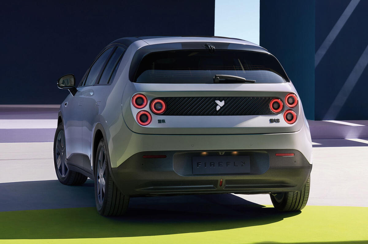 Nio Firefly rear quarter static Nio Firefly rear quarter static