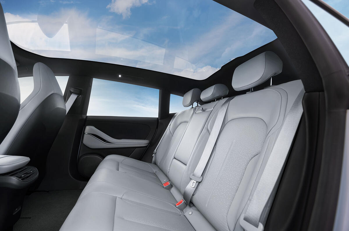 NIO ET5 Touring Interior rear seats NIO ET5 Touring Interior rear seats