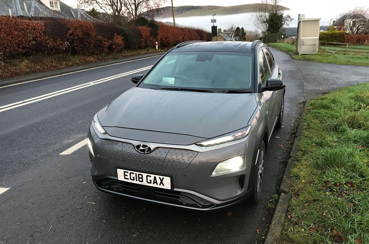 Kona EV to Edinburgh