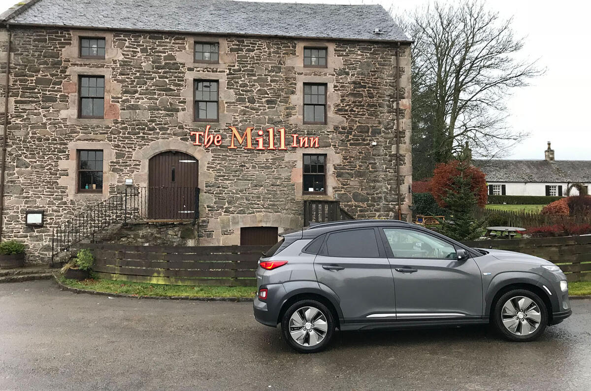 Kona EV to Edinburgh