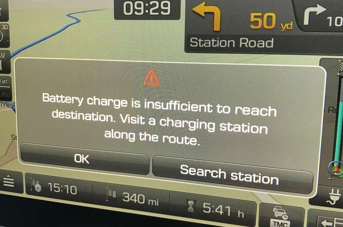 Kona EV to Edinburgh