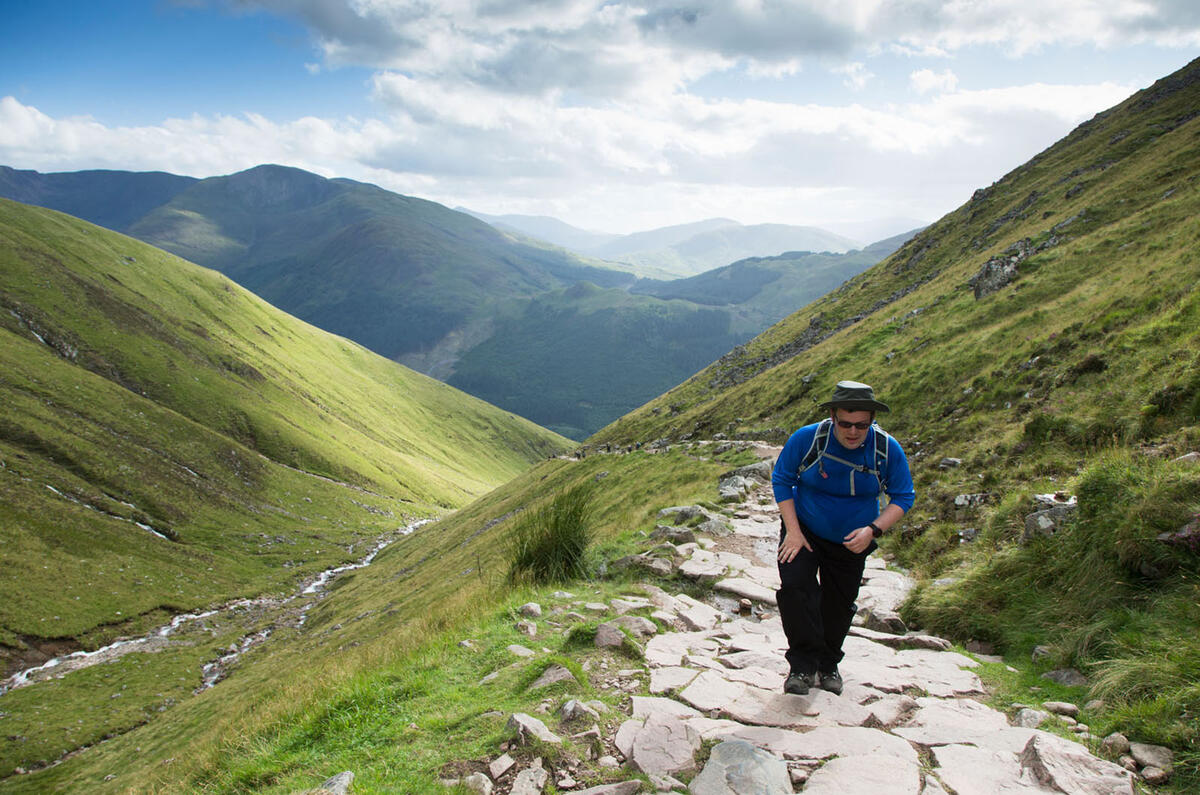 Nissan Leaf versus the Three Peaks Challenge