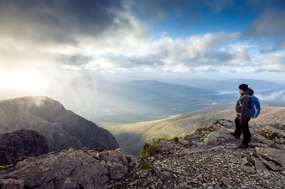 Nissan Leaf versus the Three Peaks Challenge