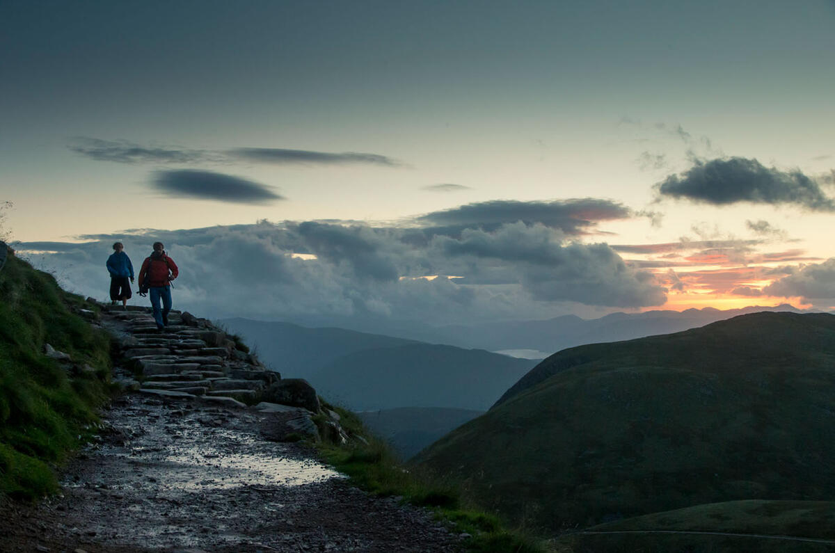 Nissan Leaf versus the Three Peaks Challenge