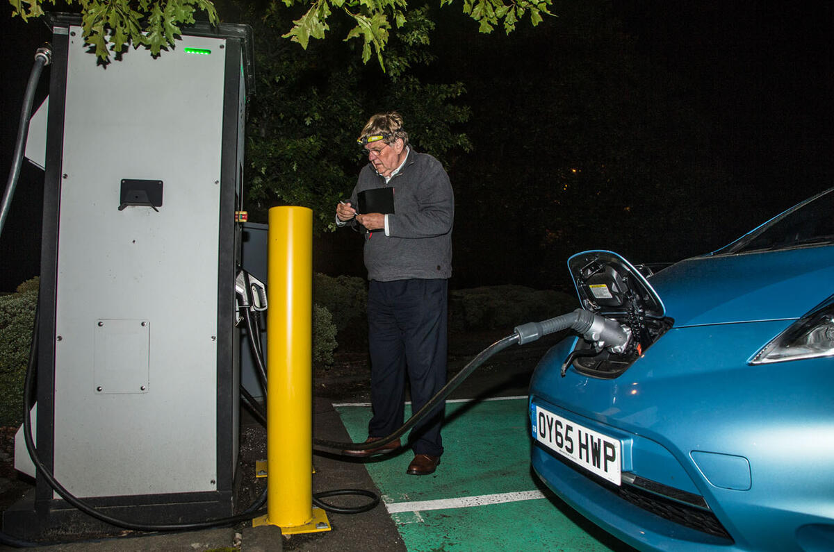 Nissan Leaf versus the Three Peaks Challenge