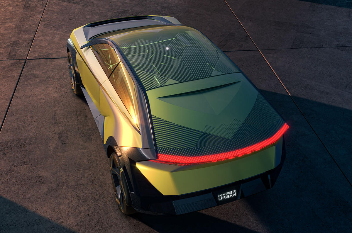 Nissan Hyper Urban rear quarter Nissan Hyper Urban rear quarter