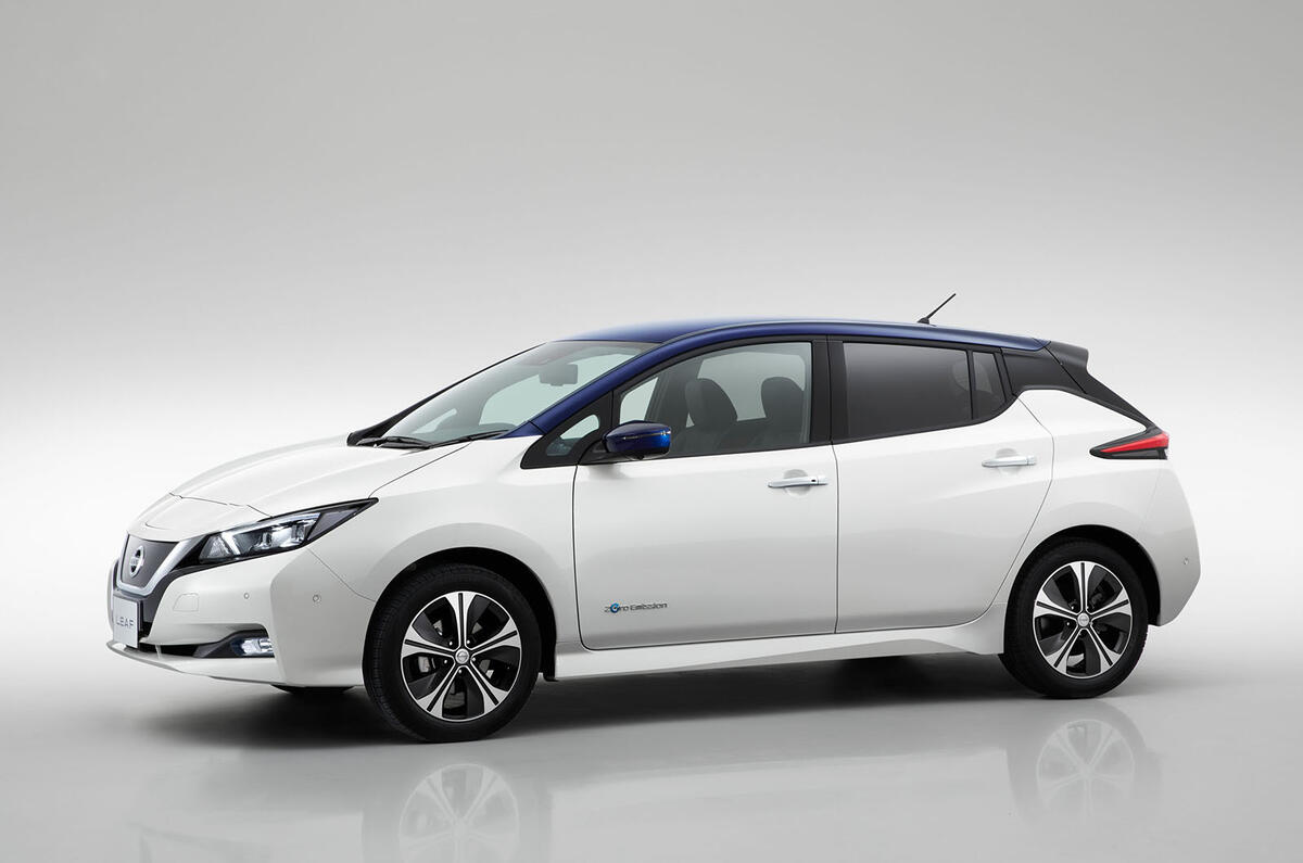 2018 Nissan Leaf side
