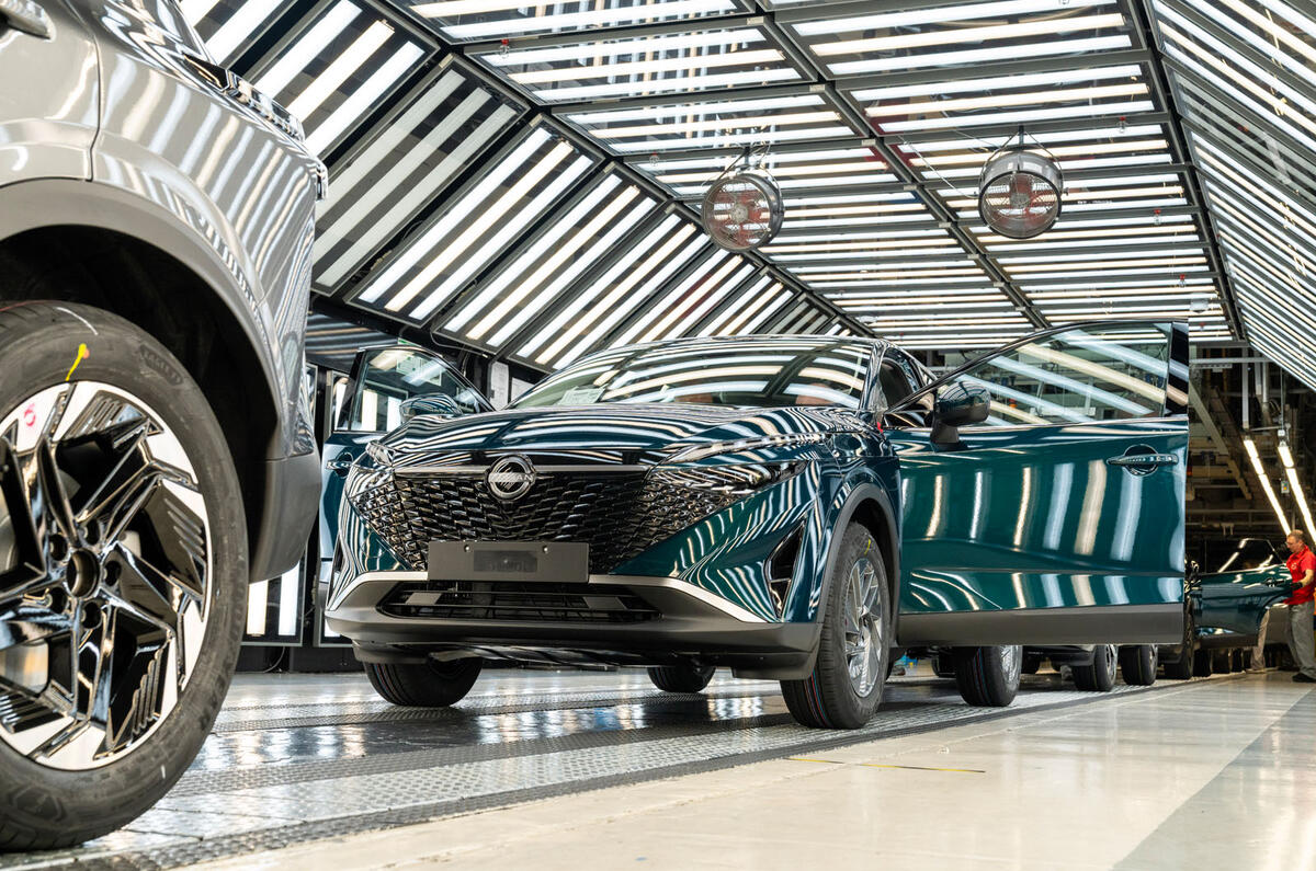 Nissan Qashqai production Sunderland