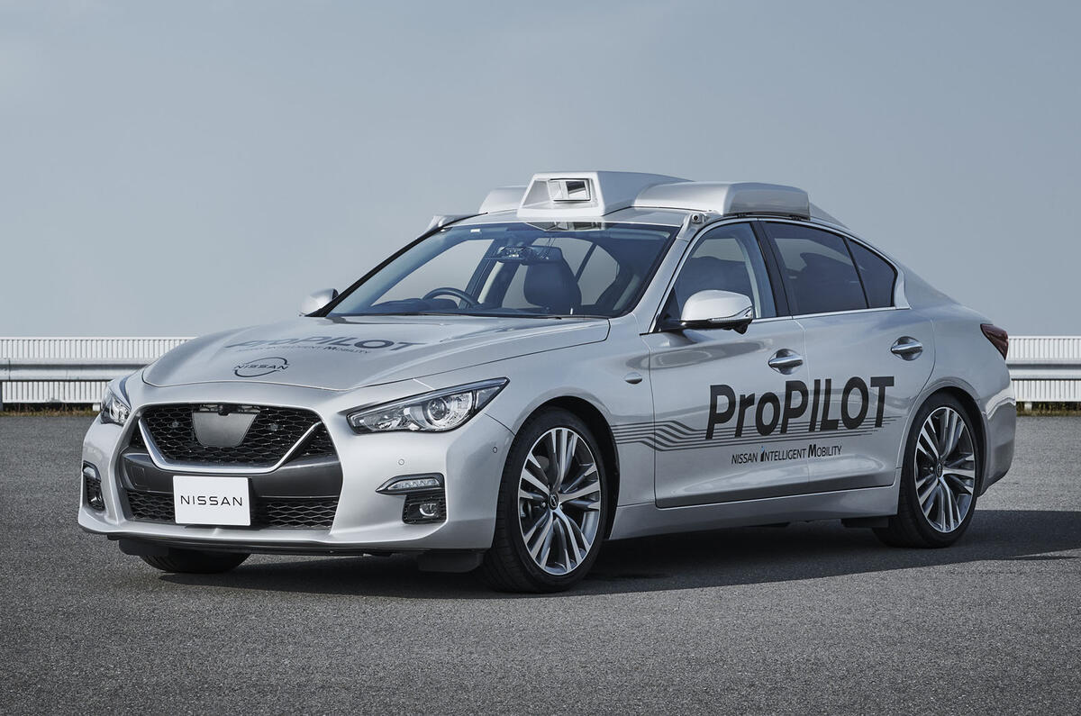 Nissan Skyline autonomous prototype 01