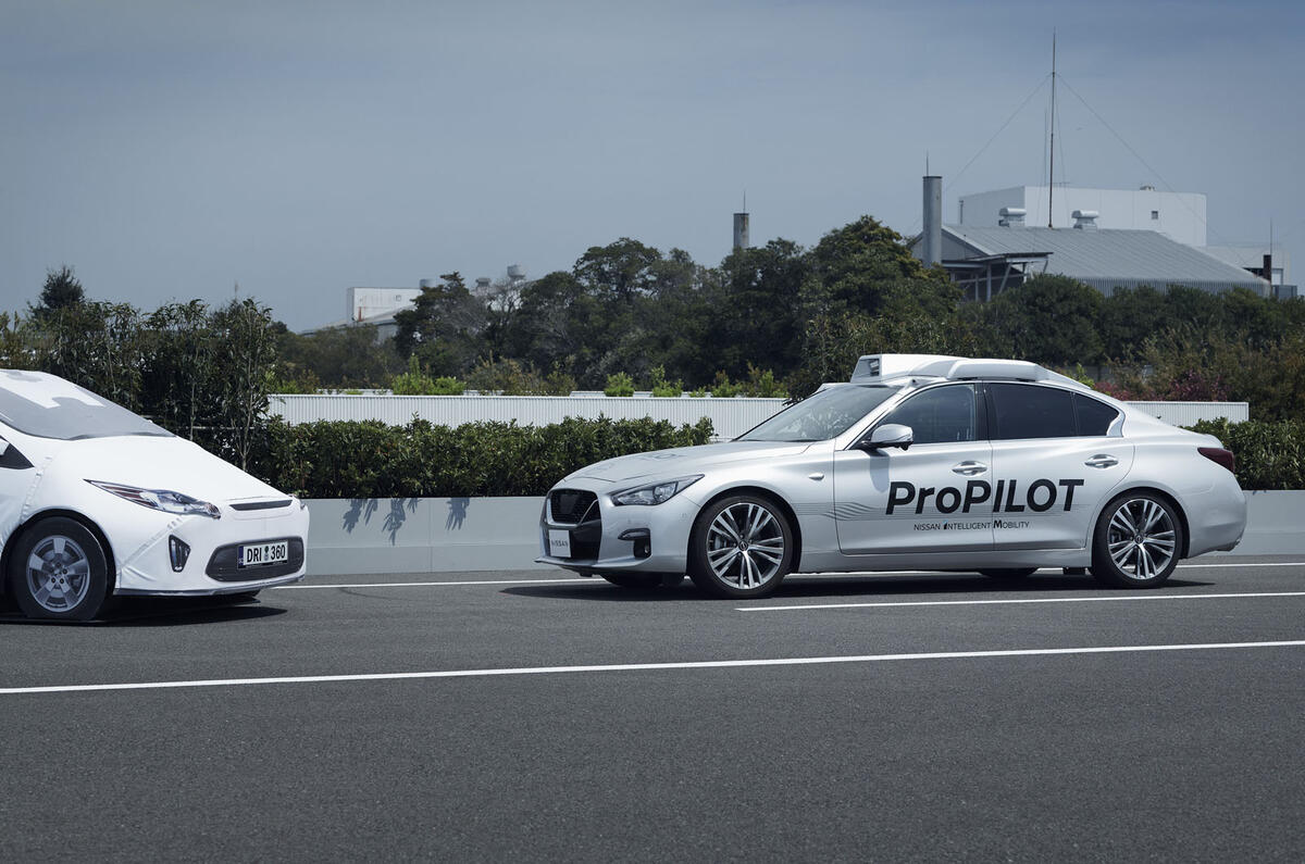Nissan Skyline autonomous prototype 23 Nissan Skyline autonomous prototype 23