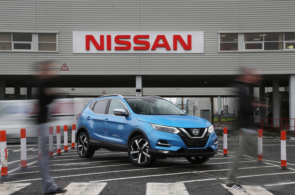 Nissan Sunderland Plant with Nissan Qashqai Mk2