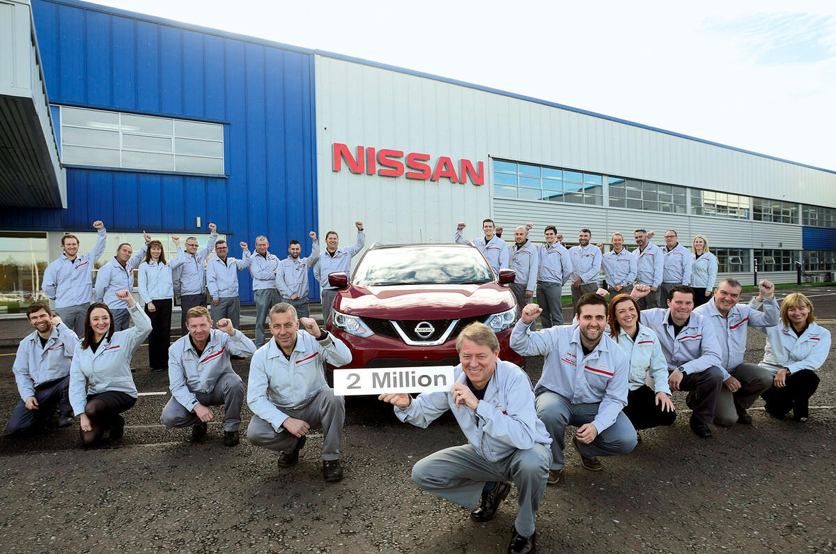 Nissan Sunderland with Qashqai Nissan Sunderland with Qashqai