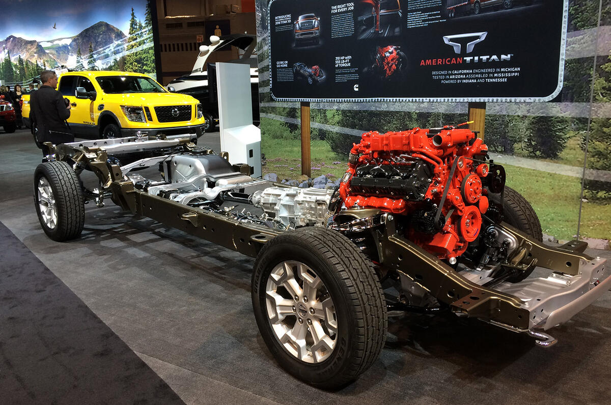 Nissan Titan platform