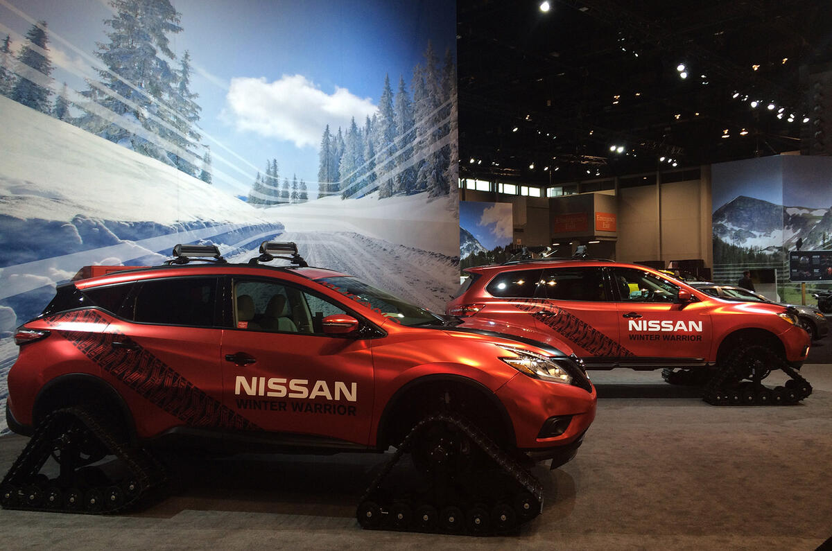 Nissan track concepts