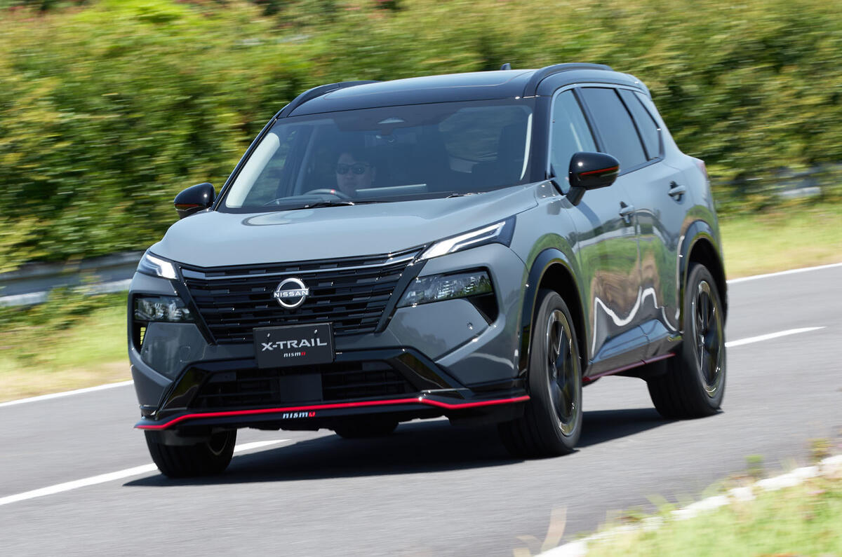 Nissan X Trail Nismo Japan front quarter tracking