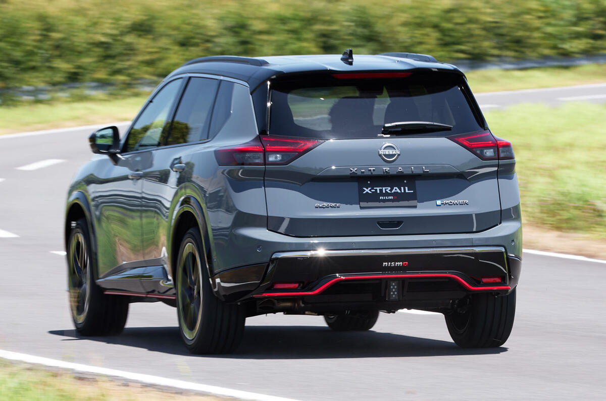 Nissan X Trail Nismo Japan rear quarter tracking