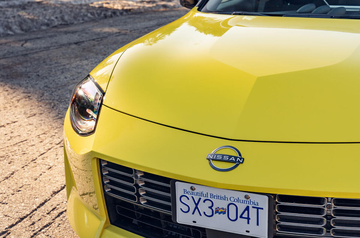 Nissan Z front detail Nissan Z front detail