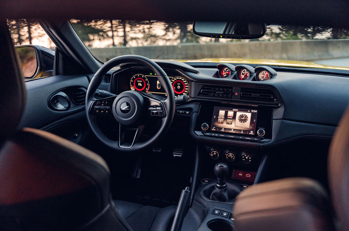 Nissan Z interior Nissan Z interior