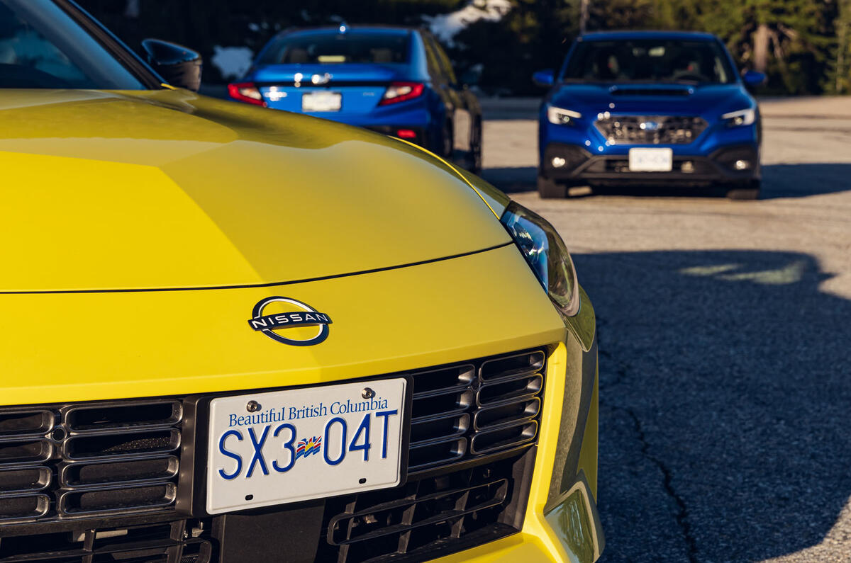 Nissan Z vs Subaru WRX vs Toyota GR Corolla 3 Nissan Z vs Subaru WRX vs Toyota GR Corolla 3