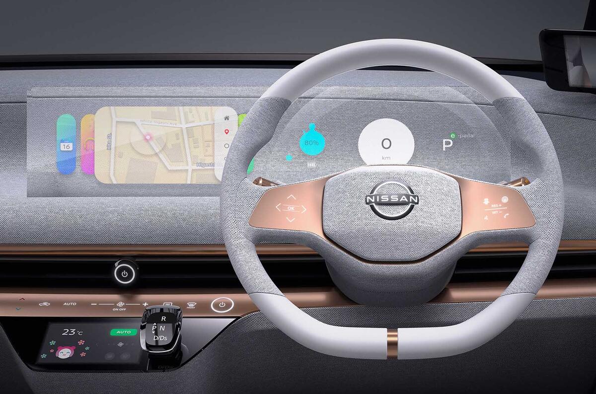 Nissan IMk concept dash