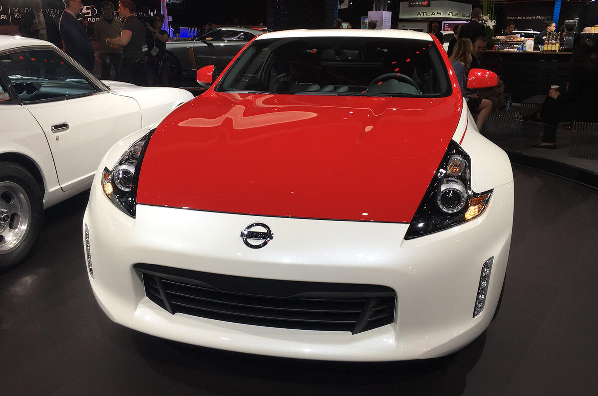 Nissan 370Z 50th Anniversary edition - New York Motor Show 2019 - nose