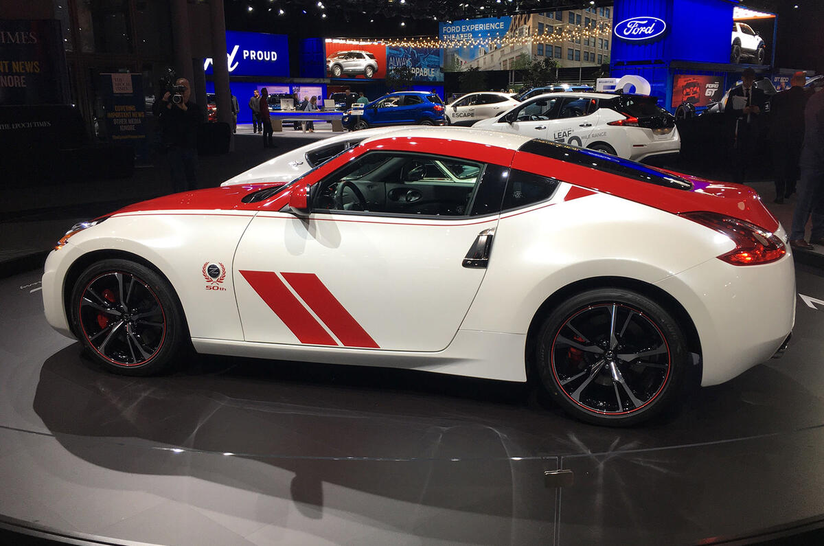 Nissan 370Z 50th Anniversary edition - New York Motor Show 2019 - side