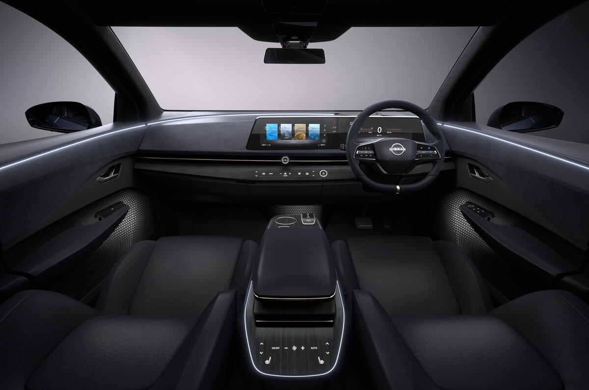 Nissan Ariya dash