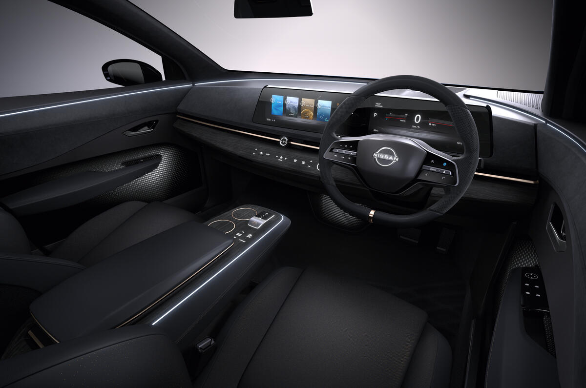 Nissan Ariya cabin