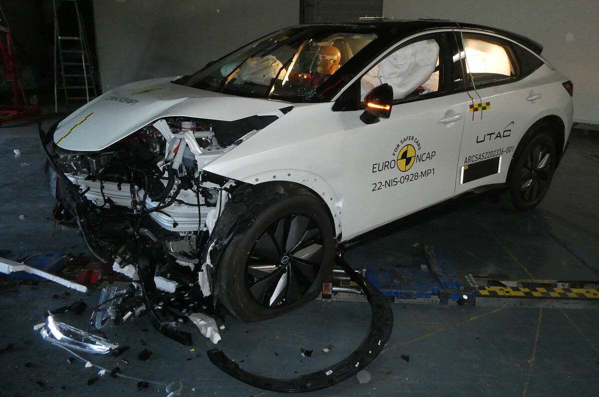 Nissan Ariya NCAP