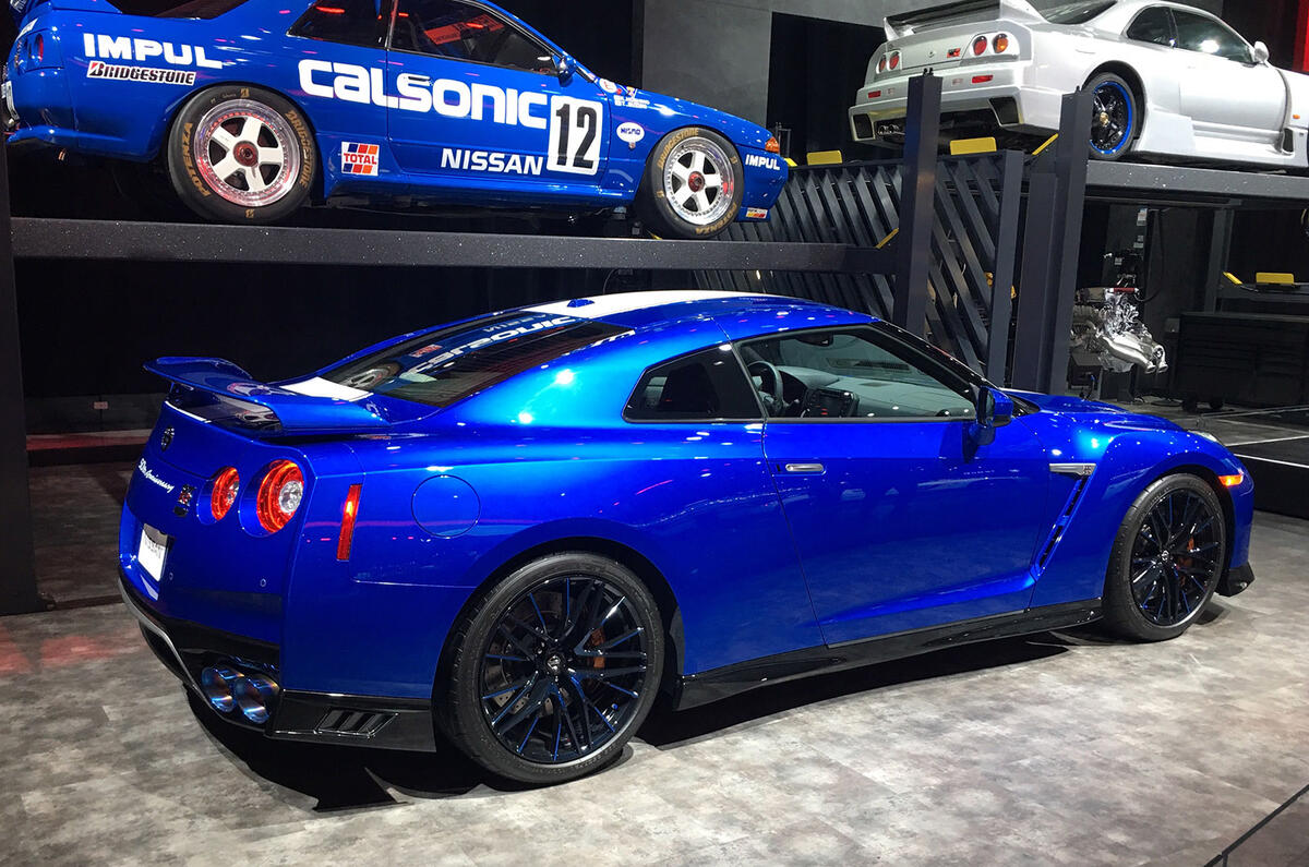Nissan GT-R 50th Anniversary edition - New York motor show 2019 - new and old