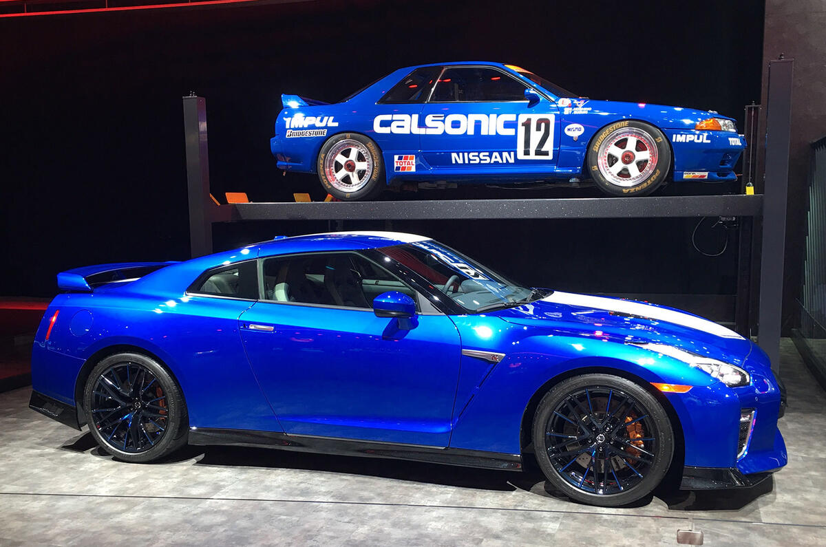 Nissan GT-R 50th Anniversary edition - New York motor show 2019 - side