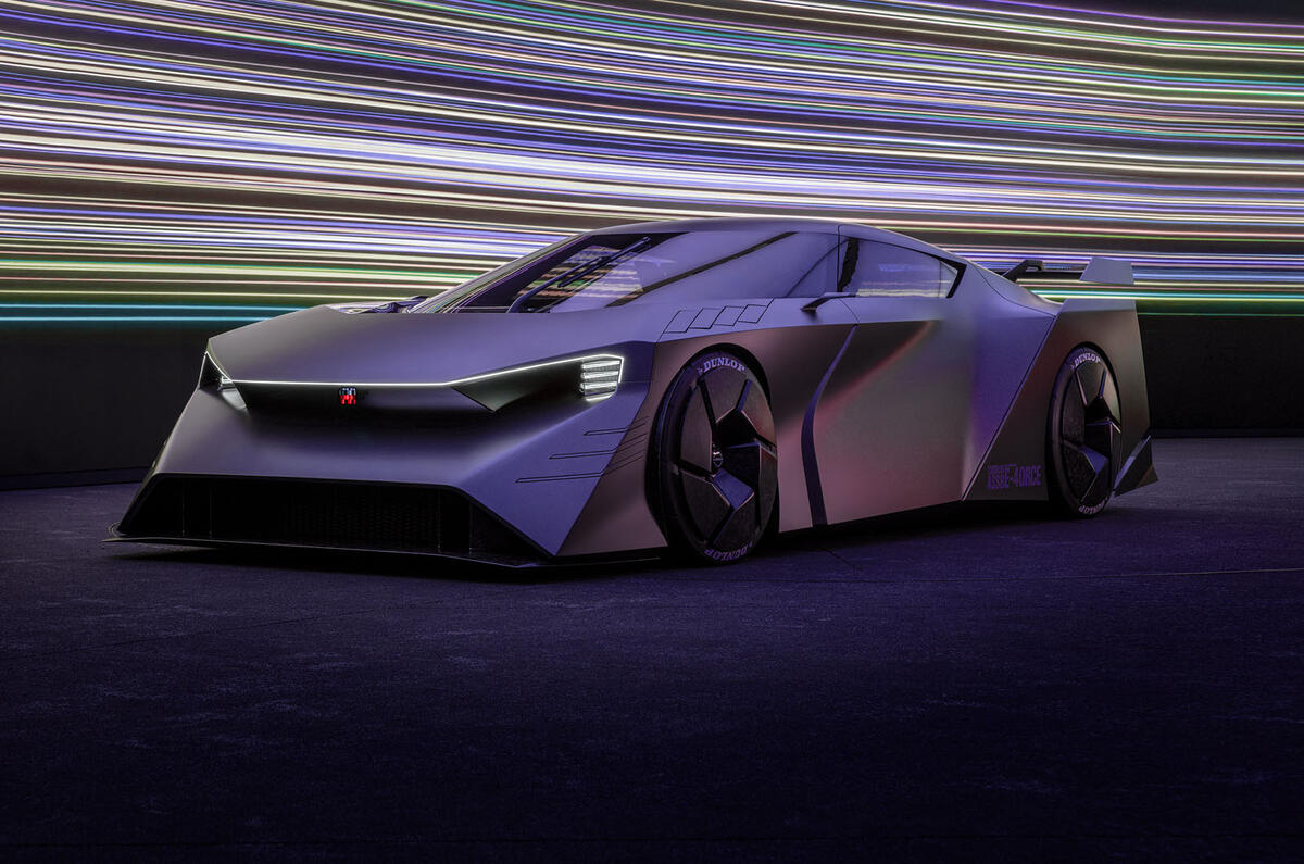 Nissan Hyper Force concept CGI rendering   front Nissan Hyper Force concept CGI rendering   front